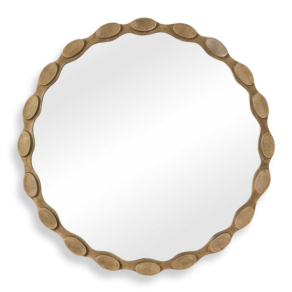 Uttermost Home Decor Uttermost Marietta Round Brass Mirror