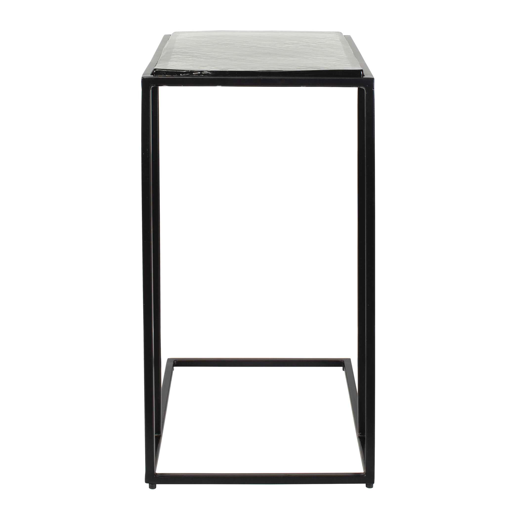 Uttermost Furniture Uttermost Mateo Glass Top Accent Table