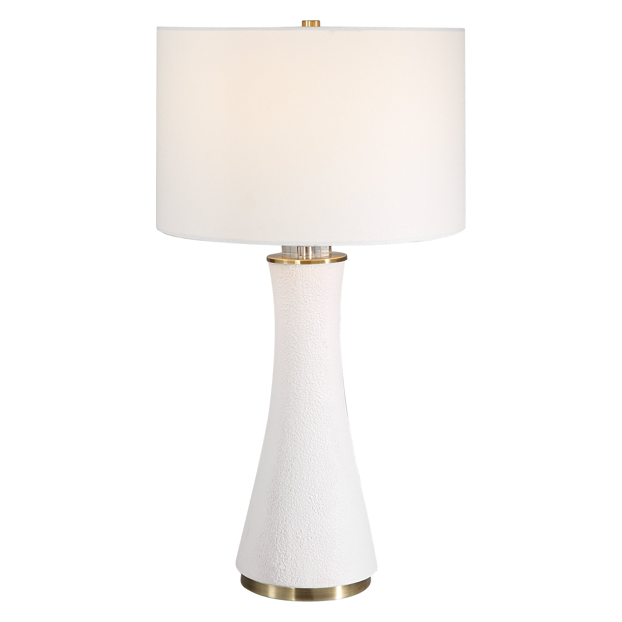 Matte white deals table lamp