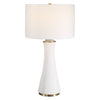 Uttermost Home Decor Uttermost Matte White Table Lamp