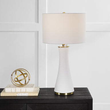 Uttermost Home Decor Uttermost Matte White Table Lamp