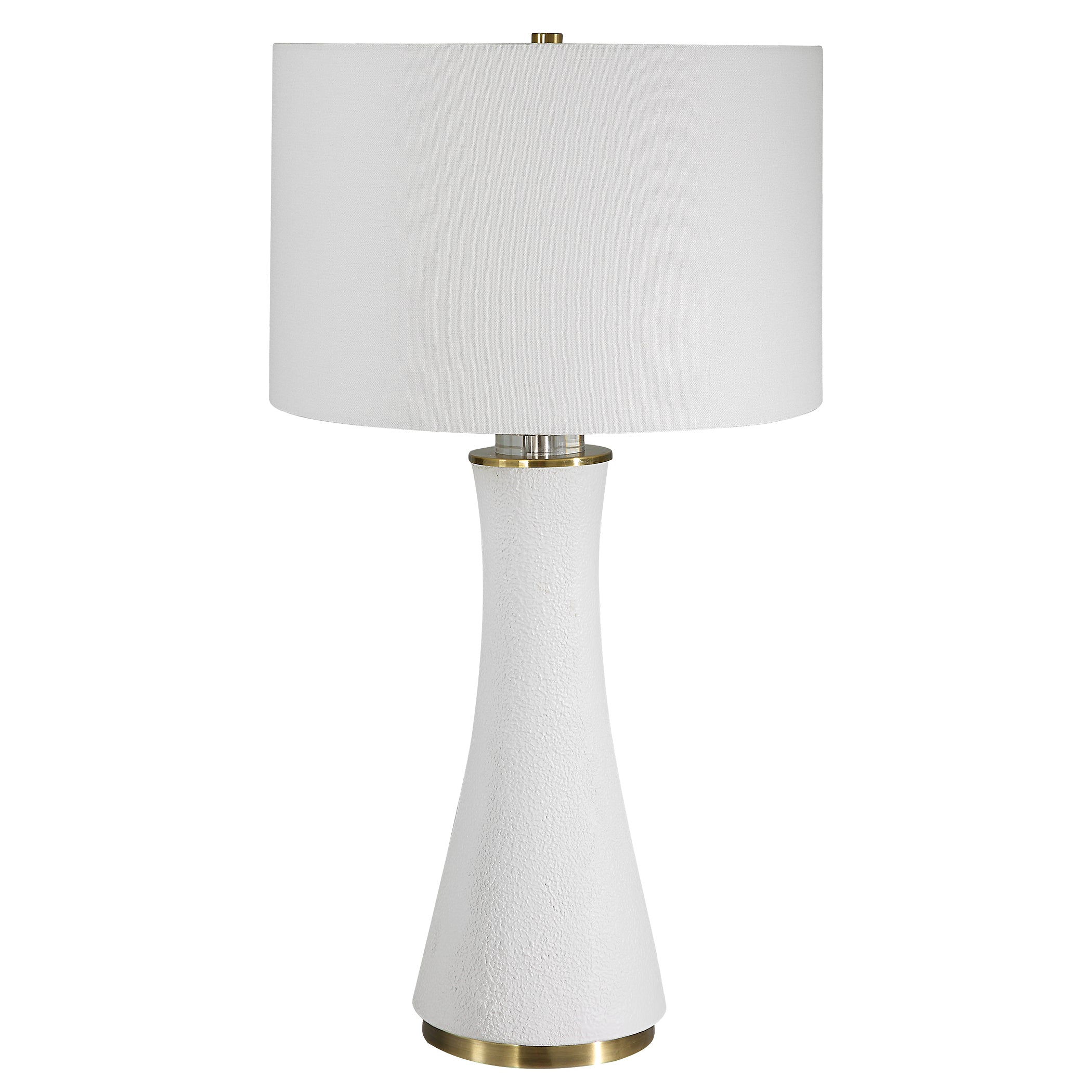 Uttermost Home Decor Uttermost Matte White Table Lamp