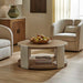 Uttermost Furniture Uttermost Maulet Round Oak Coffee Table