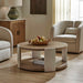 Uttermost Furniture Uttermost Maulet Round Oak Coffee Table