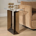 Uttermost Furniture Uttermost McElroy Modern Bronze Side Table
