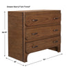 Uttermost Furniture Uttermost McKagan 3 Drawer Mindi Wood Chest