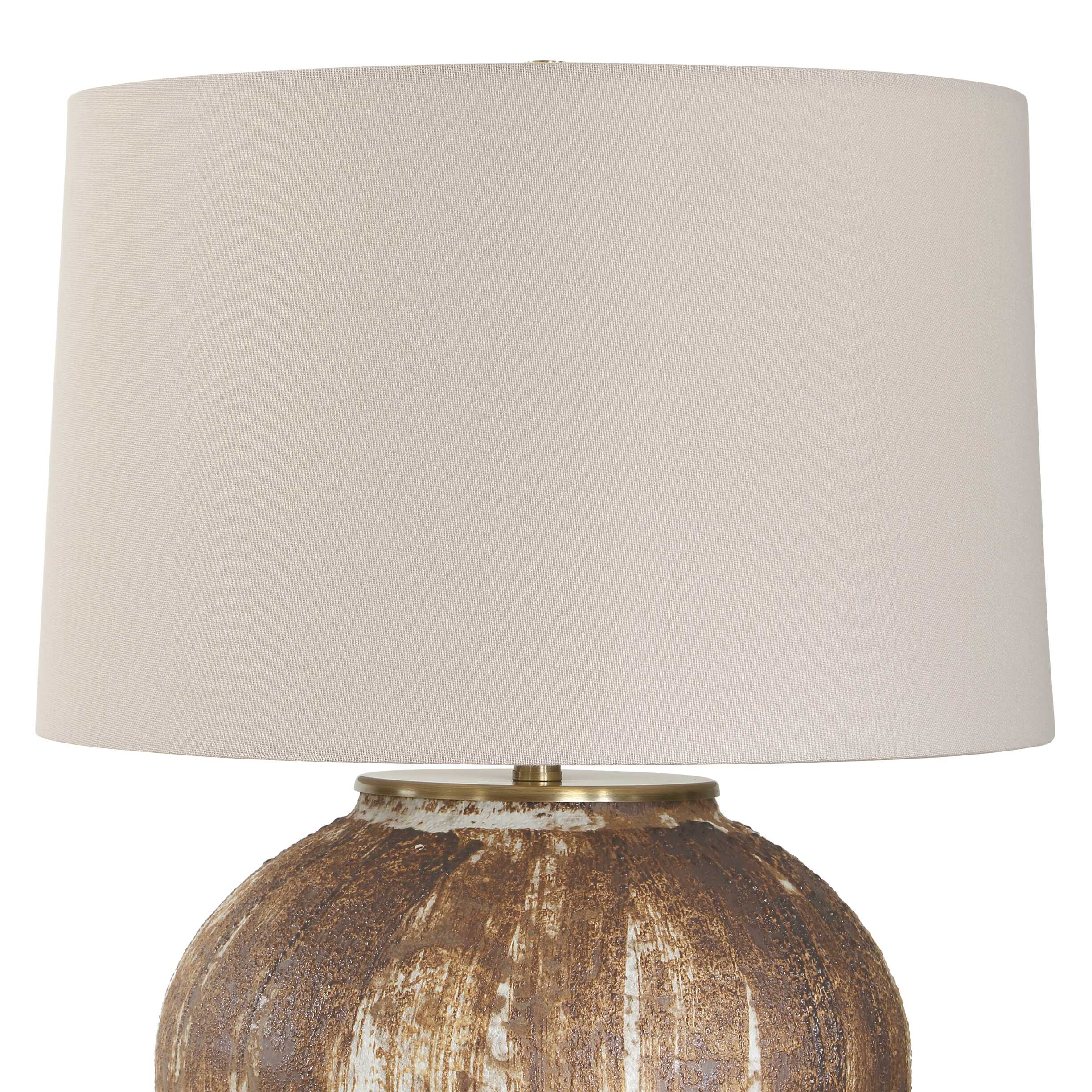 Uttermost Uttermost McKinley Textured Brown Table Lamp