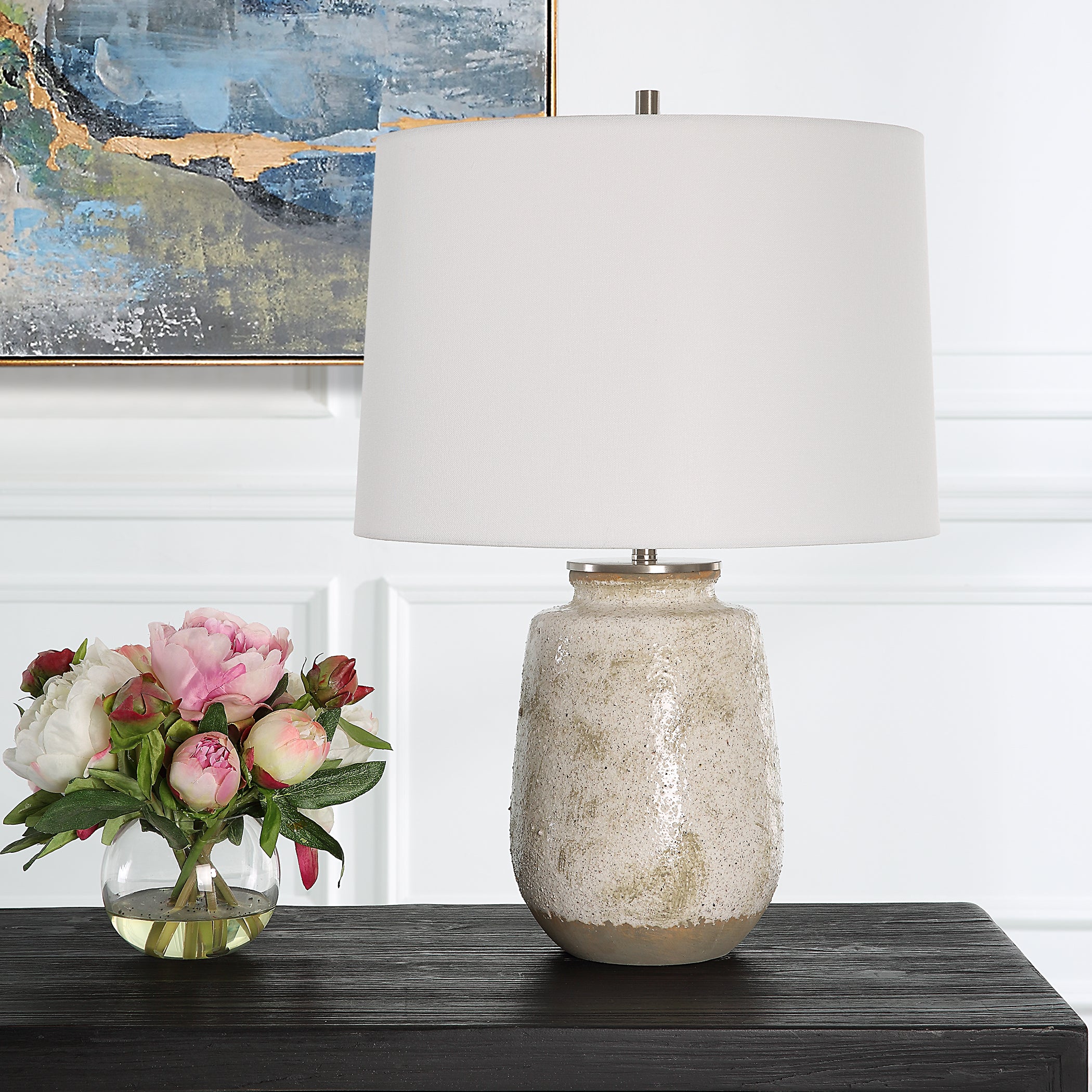 Uttermost Home Uttermost Medan Taupe & Gray Table Lamp