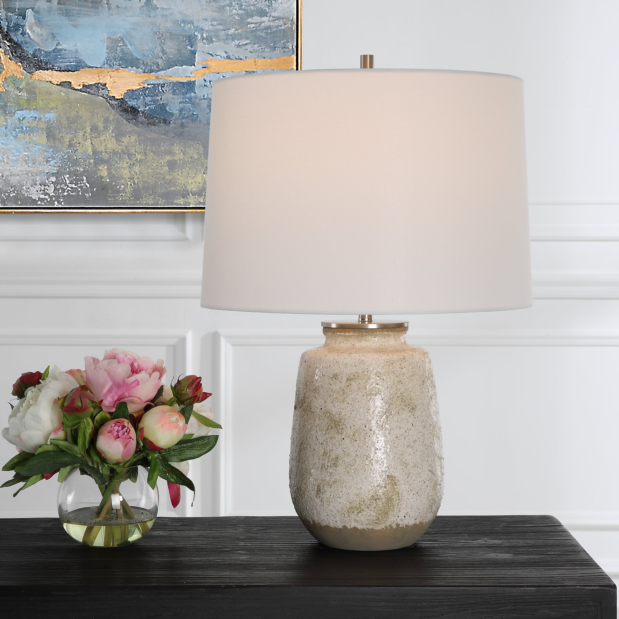 Uttermost Home Uttermost Medan Taupe & Gray Table Lamp