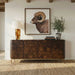Uttermost Furniture Uttermost Melbourne Mappa Burl 4 Door Cabinet