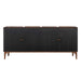 Uttermost Furniture Uttermost Melbourne Mappa Burl 4 Door Cabinet