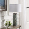 Uttermost Lighting Uttermost Meltdown Ivory Teal Table Lamp