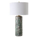 Uttermost Lighting Uttermost Meltdown Ivory Teal Table Lamp