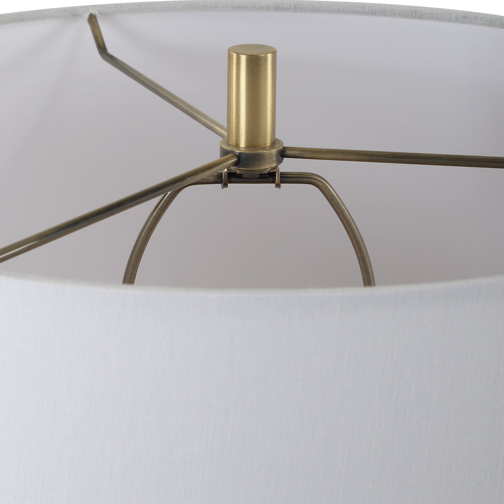 Uttermost Lighting Uttermost Meltdown Ivory Teal Table Lamp