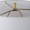 Uttermost Lighting Uttermost Meltdown Ivory Teal Table Lamp