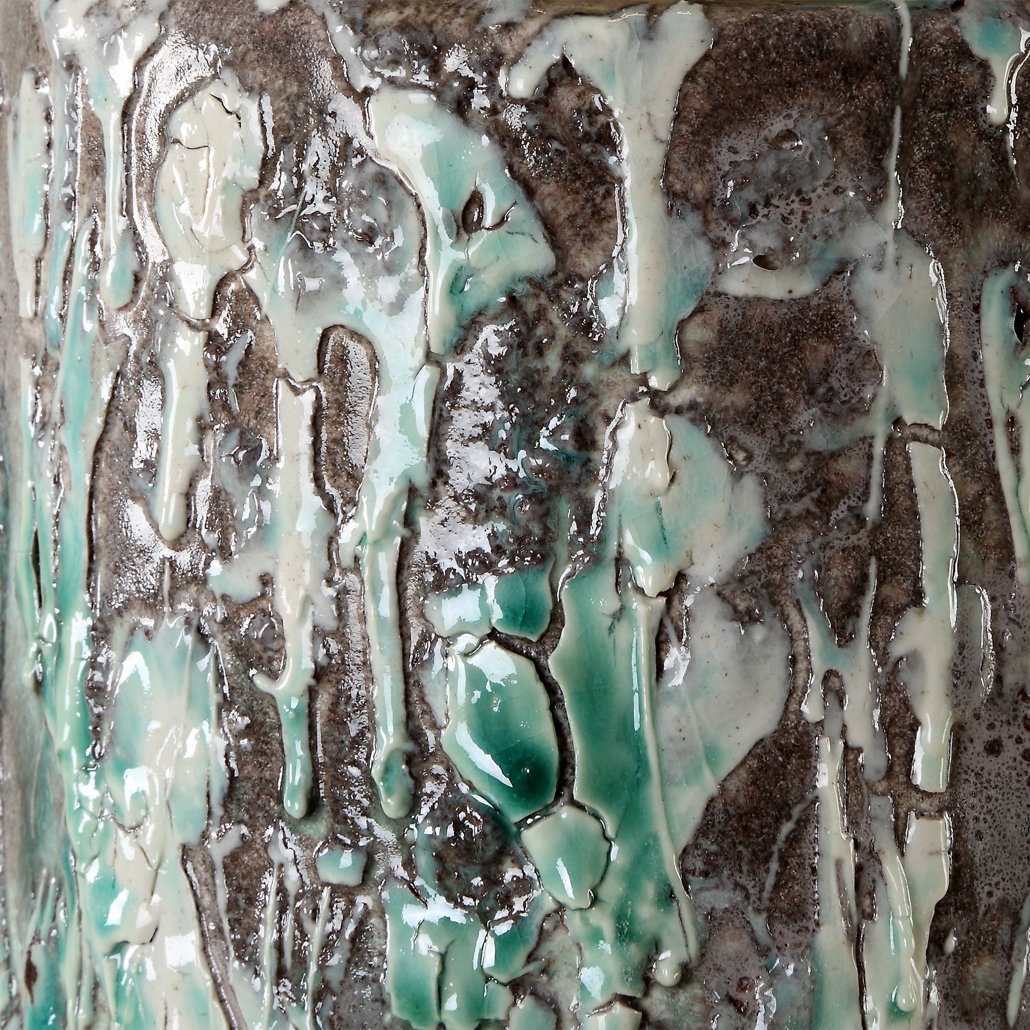 Uttermost Lighting Uttermost Meltdown Ivory Teal Table Lamp