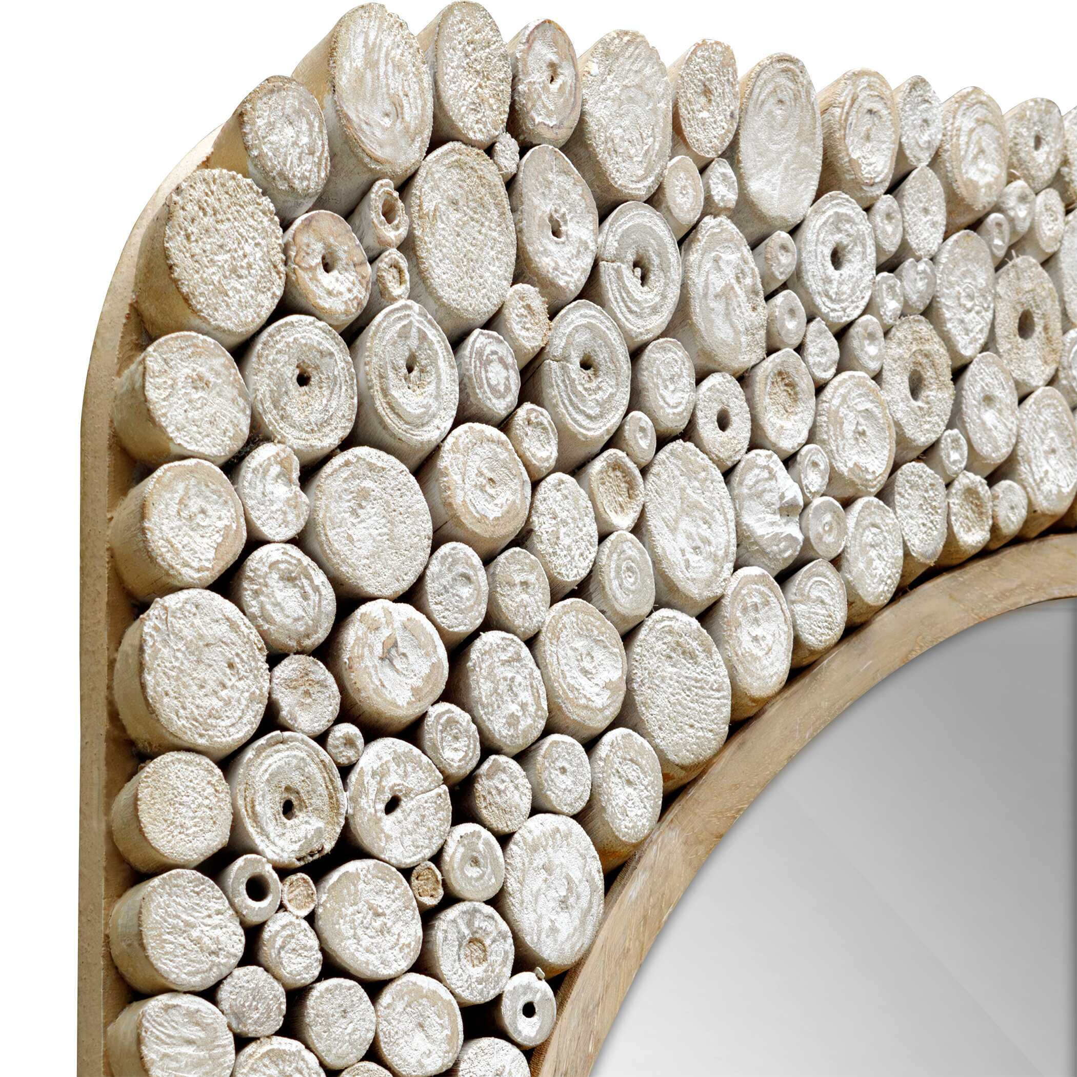 Uttermost Uttermost Merak Teak Mosaic Mirror
