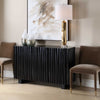 Uttermost Furniture Uttermost Mercado Black 3 Door Cabinet