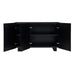 Uttermost Furniture Uttermost Mercado Black 3 Door Cabinet
