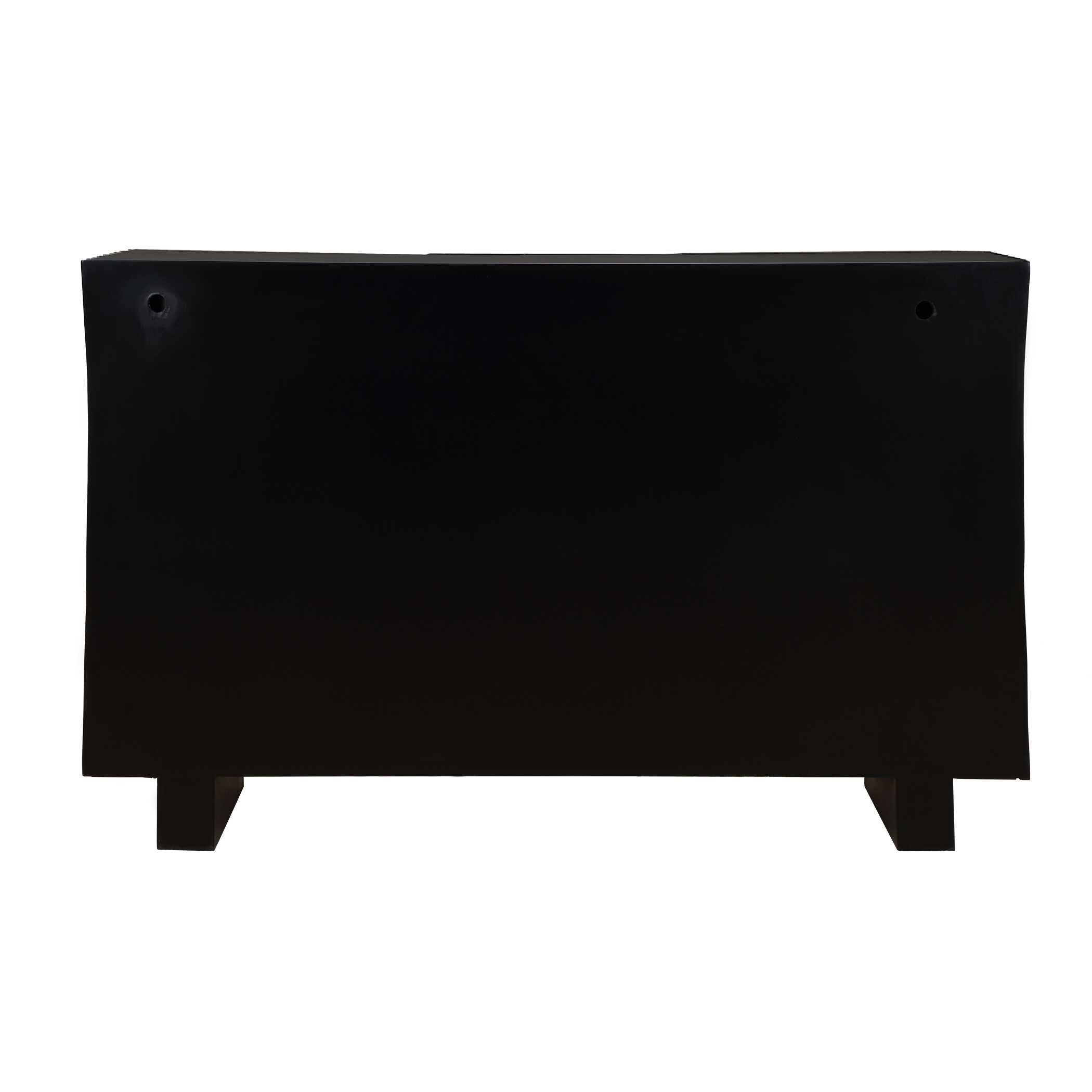 Uttermost Furniture Uttermost Mercado Black 3 Door Cabinet
