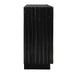 Uttermost Furniture Uttermost Mercado Black 3 Door Cabinet