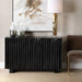 Uttermost Furniture Uttermost Mercado Black 3 Door Cabinet