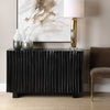 Uttermost Furniture Uttermost Mercado Black 3 Door Cabinet