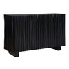 Uttermost Furniture Uttermost Mercado Black 3 Door Cabinet