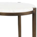 Uttermost Furniture Uttermost Mercier Round Marble Accent Table