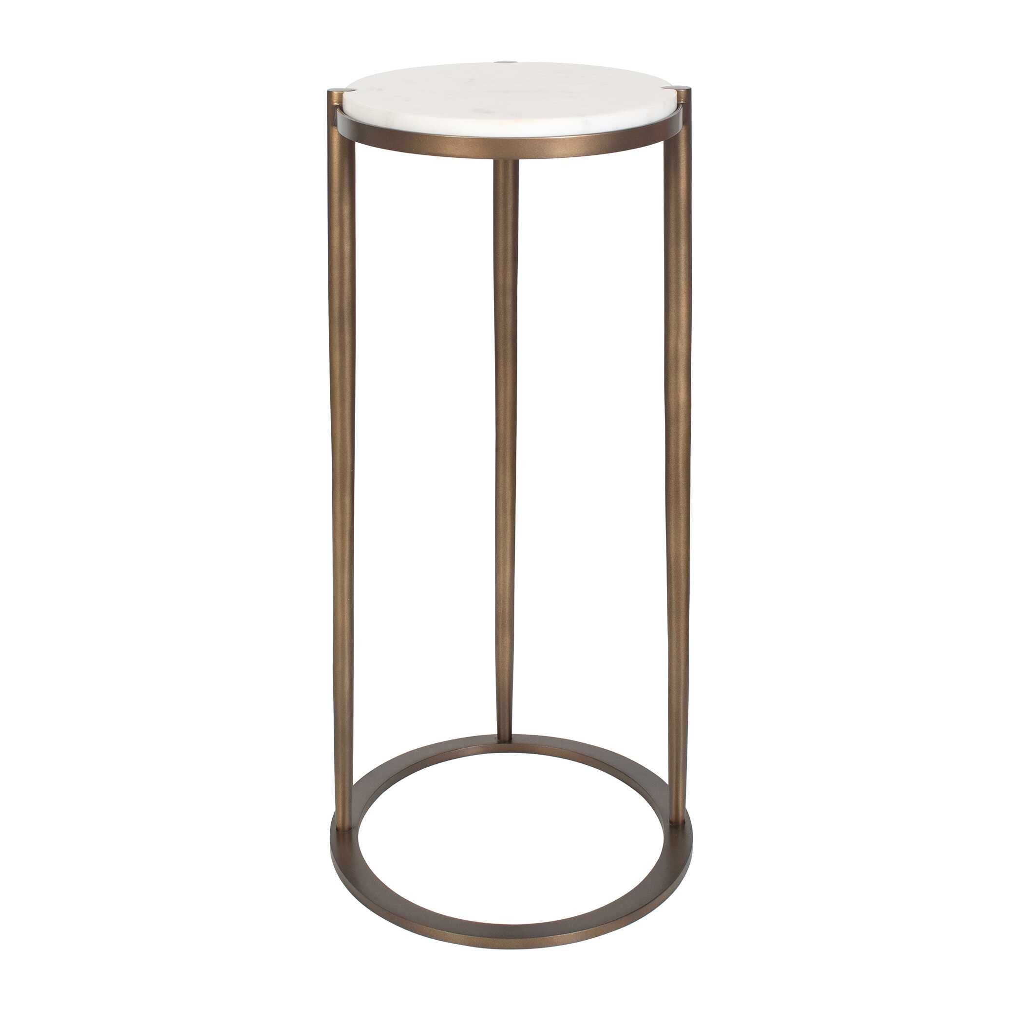 Uttermost Furniture Uttermost Mercier Round Marble Accent Table