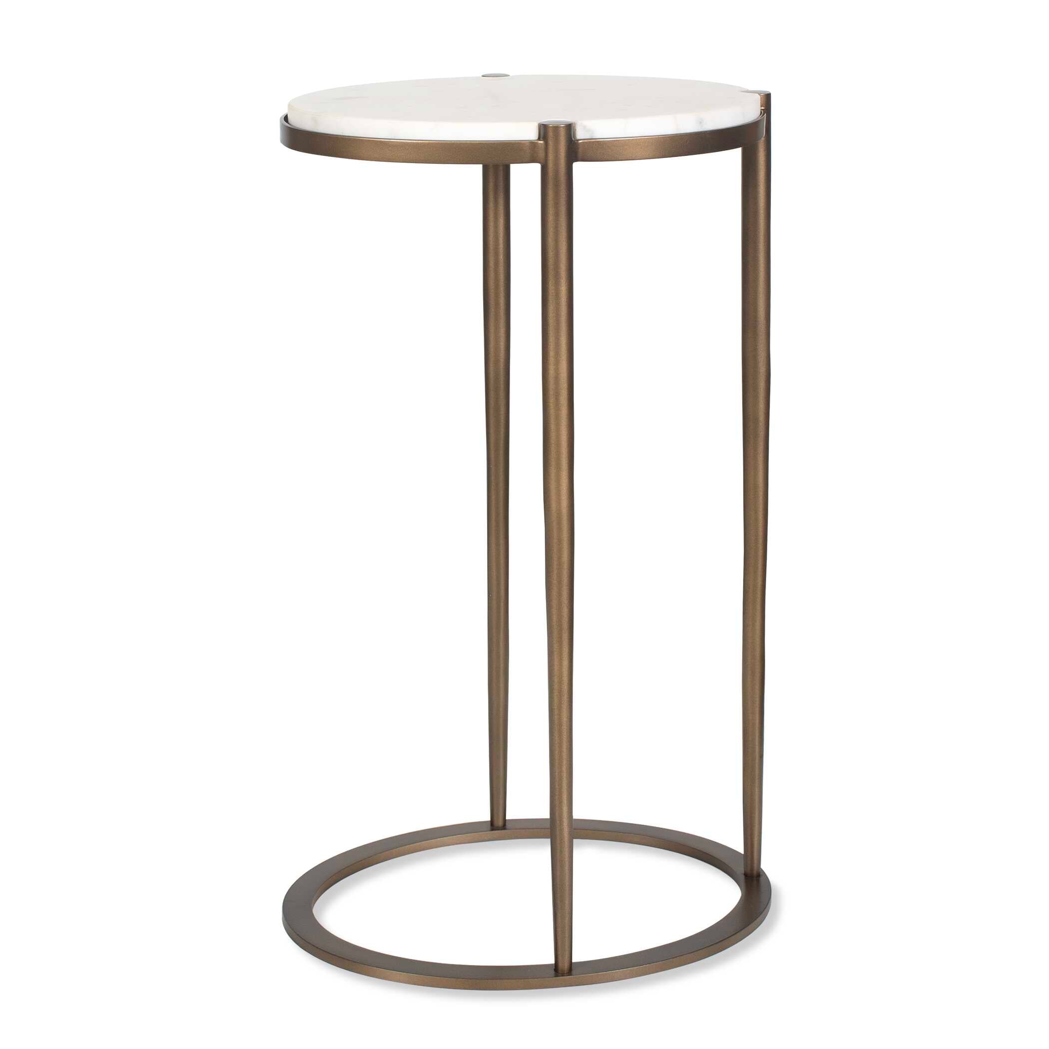 Uttermost Furniture Uttermost Mercier Round Marble Accent Table
