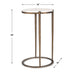 Uttermost Furniture Uttermost Mercier Round Marble Accent Table