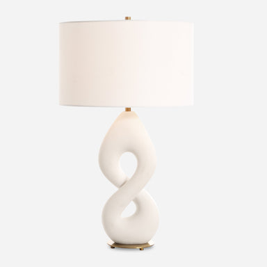 Uttermost Lighting Uttermost Meridian Ivory Stone Table Lamp
