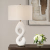 Uttermost Lighting Uttermost Meridian Ivory Stone Table Lamp