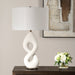 Uttermost Lighting Uttermost Meridian Ivory Stone Table Lamp