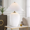 Uttermost Lighting Uttermost Merriton Matt White Table Lamp