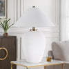 Uttermost Lighting Uttermost Merriton Matt White Table Lamp
