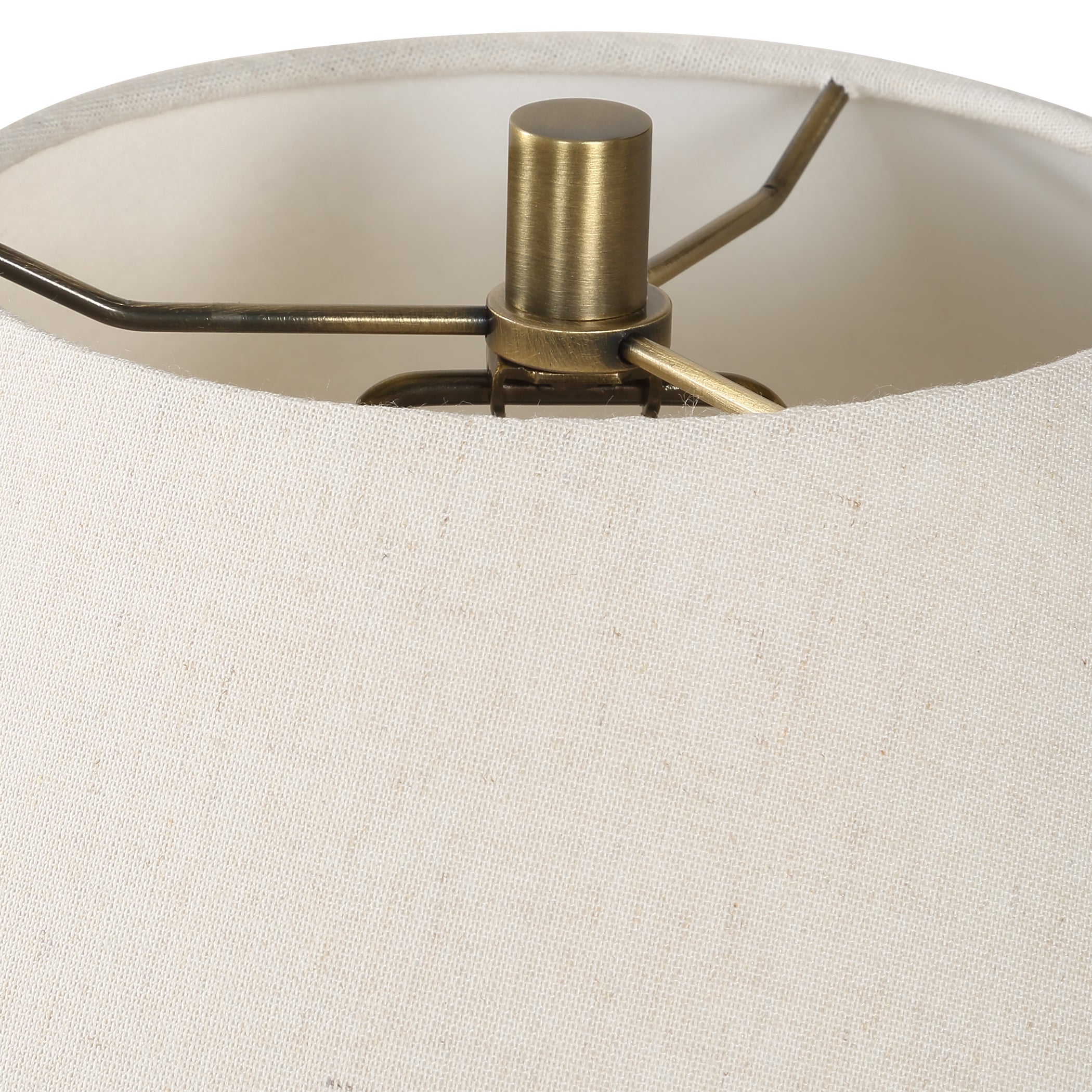 Uttermost Lighting Uttermost Meryl Aged White Table Lamp