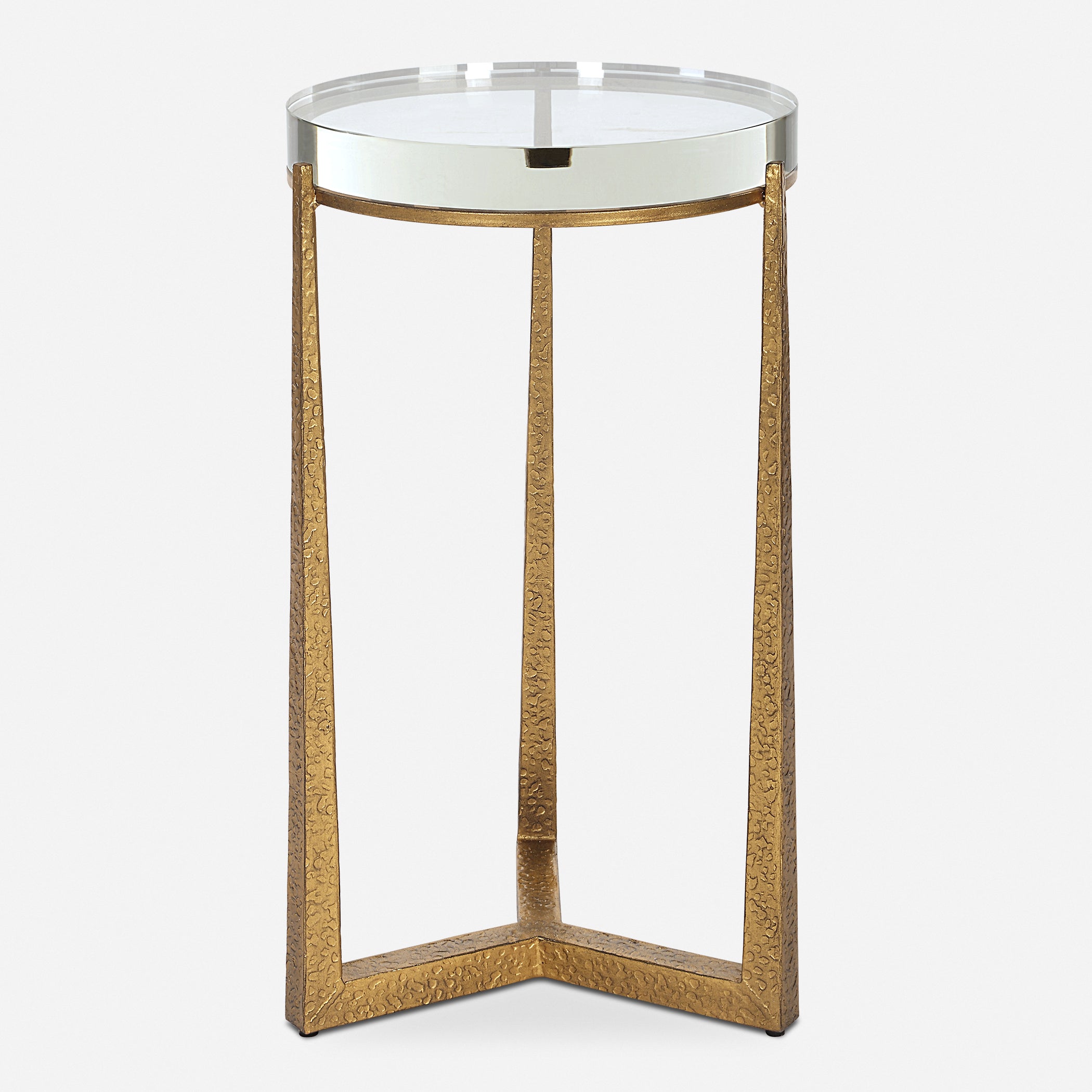 Uttermost Home Decor Uttermost Midas Antique Gold Accent Table