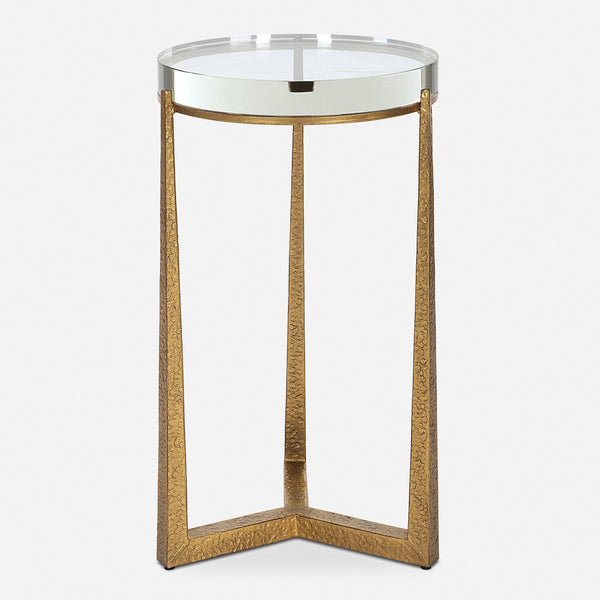 Uttermost Home Decor Uttermost Midas Antique Gold Accent Table
