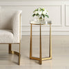 Uttermost Home Decor Uttermost Midas Antique Gold Accent Table
