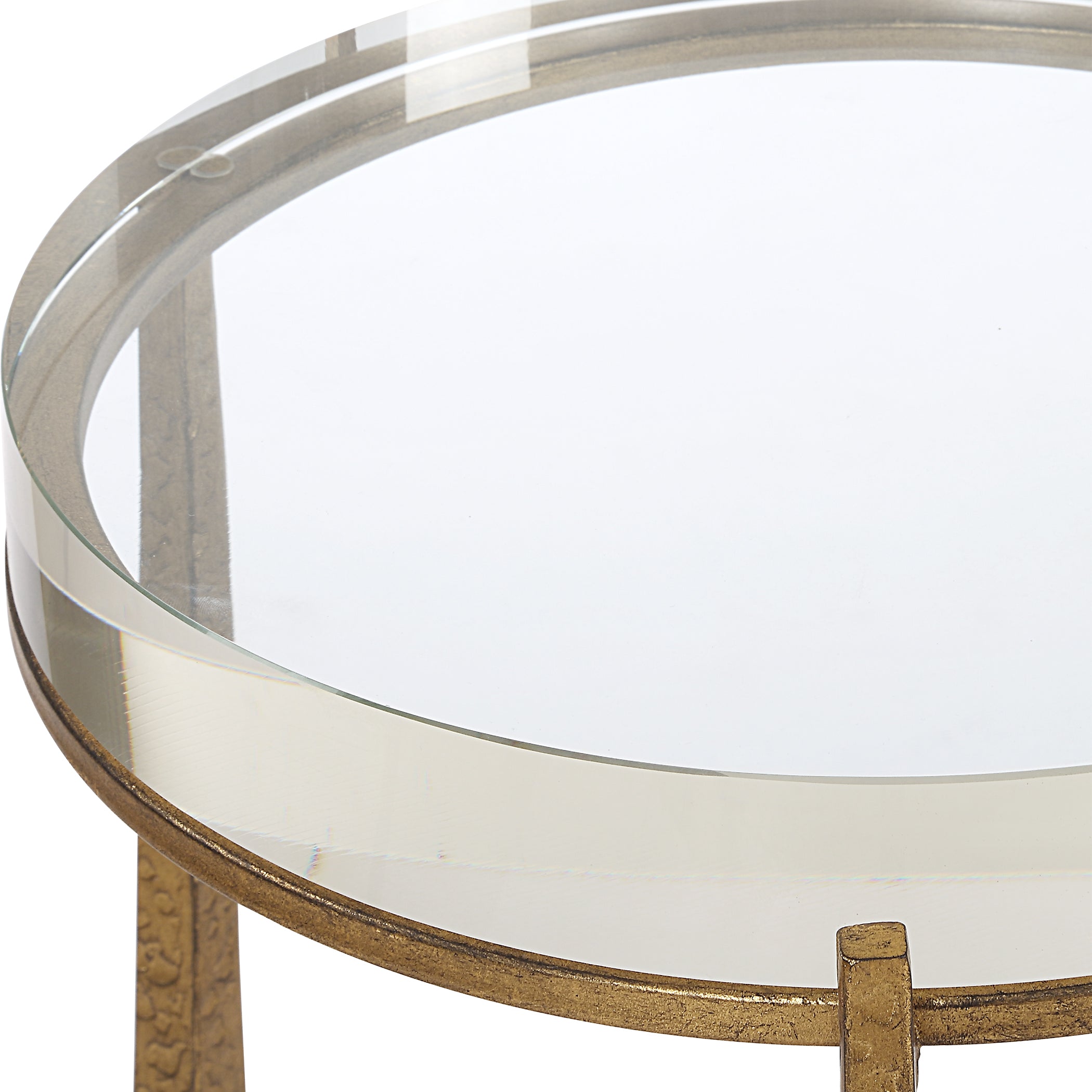 Uttermost Home Decor Uttermost Midas Antique Gold Accent Table