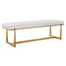 Uttermost Furniture Oversize - Rate to be Quoted Uttermost Midas Antique Gold Bench