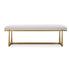 Uttermost Furniture Oversize - Rate to be Quoted Uttermost Midas Antique Gold Bench