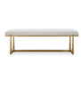 Uttermost Furniture Oversize - Rate to be Quoted Uttermost Midas Antique Gold Bench