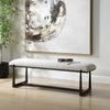 Uttermost Furniture Uttermost Midas Black Long Bench