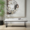 Uttermost Furniture Uttermost Midas Black Long Bench