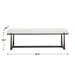 Uttermost Furniture Uttermost Midas Black Long Bench