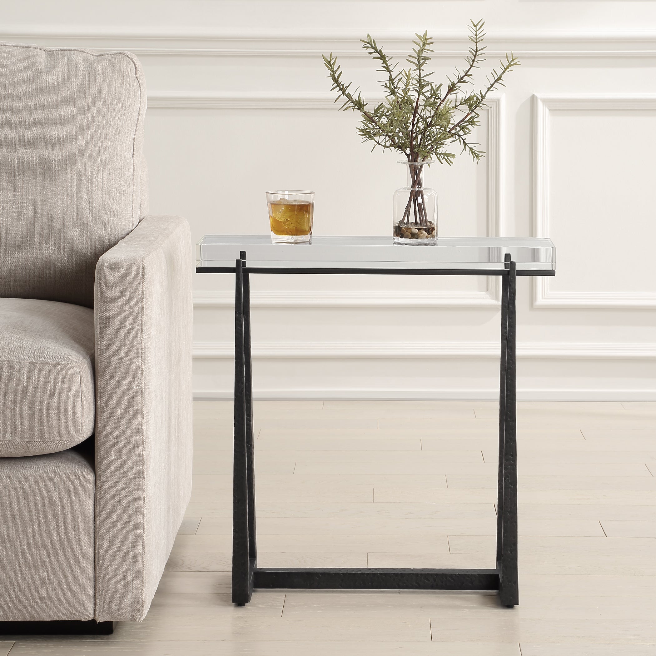 Uttermost Home Decor Uttermost Midas Bronze Accent Table