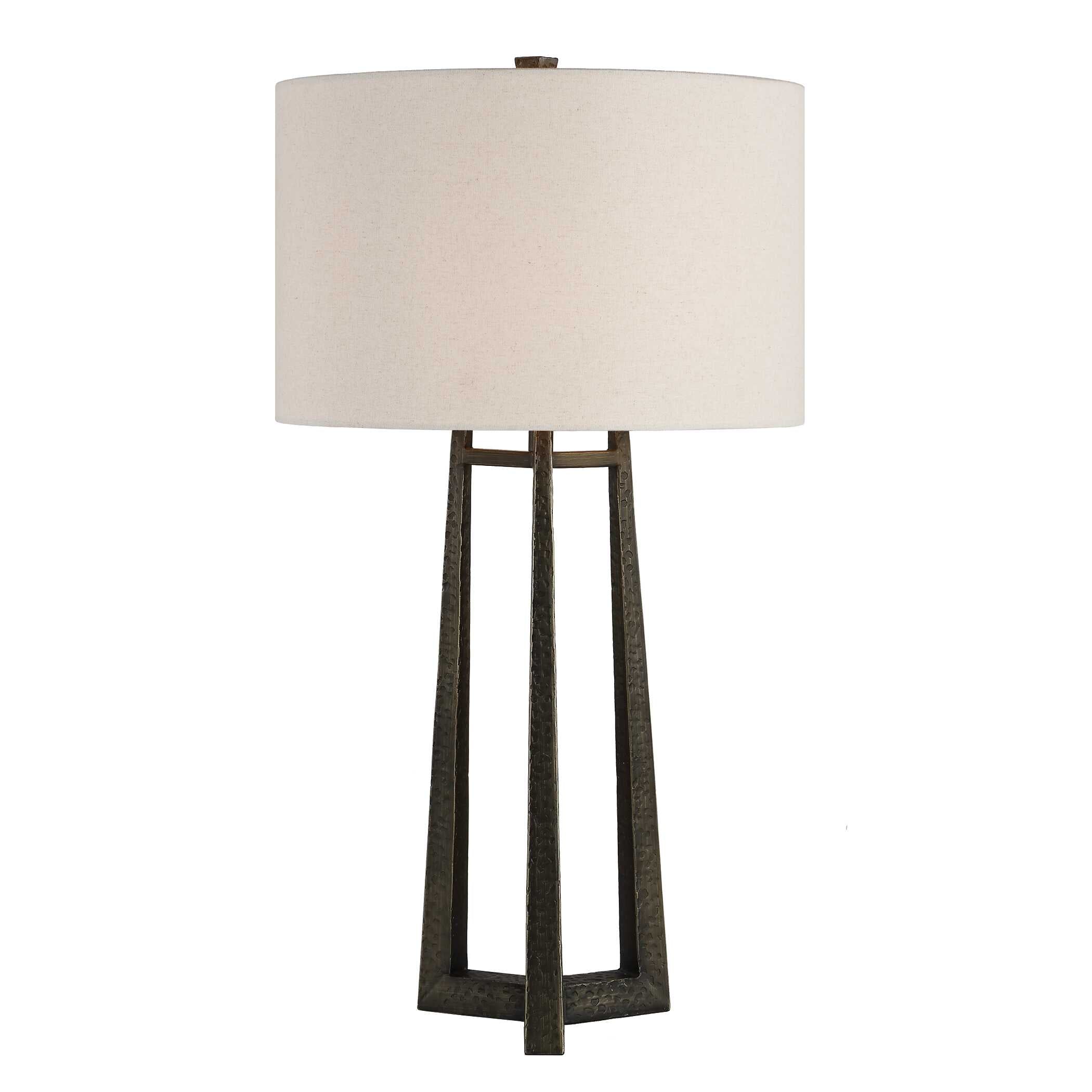 Uttermost Lighting Uttermost Midas Bronze Table Lamp